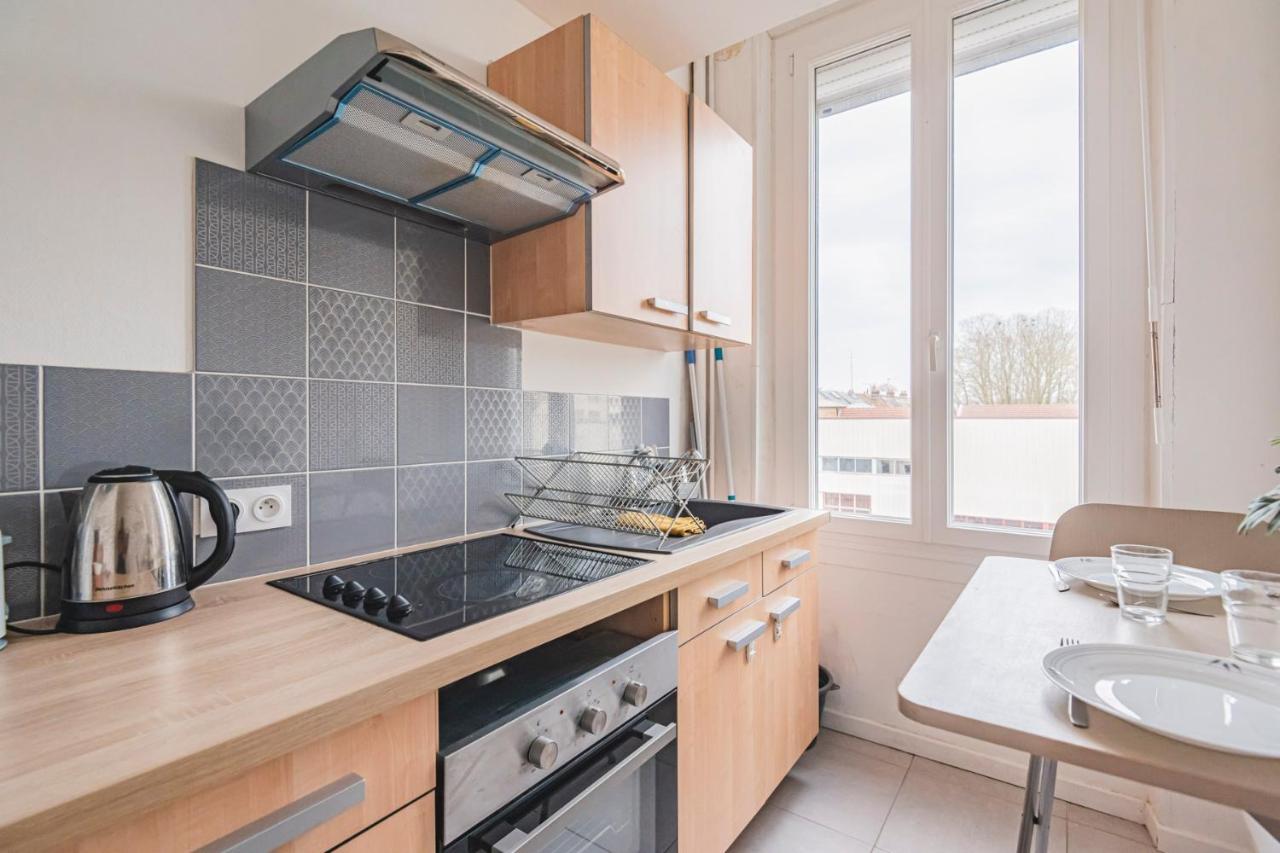 Joli Studio"Le Clair Logis" Gare Centre Petit Dejeuner Possible Reims Dış mekan fotoğraf